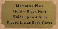 A6 Memories Book — Highly Figured Walnut (One of a Kind)